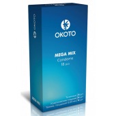 Презервативы OKOTO Mega Mix - 18 шт. - Sitabella - купить с доставкой в Уссурийске