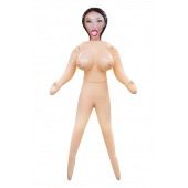 Телесная надувная секс-кукла с пышным бюстом - NMC - в Уссурийске купить с доставкой