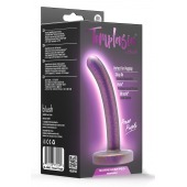 Фиолетовая насадка с гладкой поверхностью Surrender 4.75 Inch Beginner Pegging Dildo - 12 см. - Blush Novelties - купить с доставкой в Уссурийске