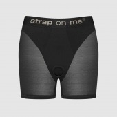 Трусики-шорты для фиксации насадок Strap-on-me Harness Lingerie Halo - size XS - Strap-on-me - купить с доставкой в Уссурийске