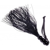 Черная силиконовая плетка - 25,4 см. - Boys of Toys - купить с доставкой в Уссурийске