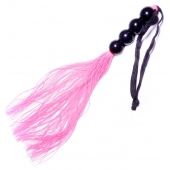 Розовая силиконовая плеть - 35,5 см. - Boys of Toys - купить с доставкой в Уссурийске