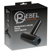 Черный мастурбатор с удобной ручкой Masturbator with 2 Functions - Orion - в Уссурийске купить с доставкой