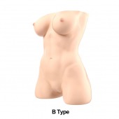 Телесный мастурбатор-торс Jessica B - Naked Factory - в Уссурийске купить с доставкой