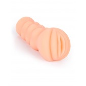 Телесный мастурбатор-вагина с эрекционными кольцами в комплекте - Sexy Girl - в Уссурийске купить с доставкой