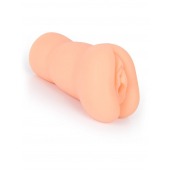 Телесный мастурбатор-вагина с 2 эрекционными кольцами в комплекте - Sexy Girl - в Уссурийске купить с доставкой