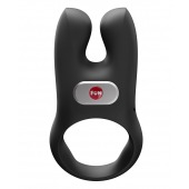 Черное эрекционное виброкольцо Nos - Fun Factory - в Уссурийске купить с доставкой