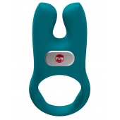 Зеленое эрекционное виброкольцо Nos - Fun Factory - в Уссурийске купить с доставкой