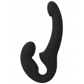 Черный безремневой страпон Share Lite - Fun Factory - купить с доставкой в Уссурийске