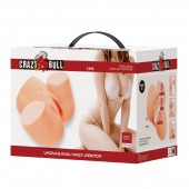 Телесный мастурбатор Liora с 2 любовными тоннелями - Baile - в Уссурийске купить с доставкой