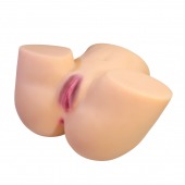 Телесный мастурбатор Liora с 2 любовными тоннелями - Baile - в Уссурийске купить с доставкой