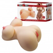 Телесный мастурбатор-торс Fiona - Baile - в Уссурийске купить с доставкой