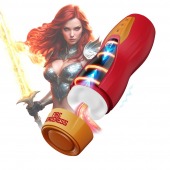 Интерактивный мастурбатор Solara с нагревом, вибрацией и поступательными движениями - Shots Media BV - в Уссурийске купить с доставкой