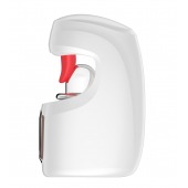 Белый мастурбатор с язычком и возвратно-поступательными движениями - Secwell - в Уссурийске купить с доставкой