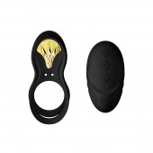 Черное эрекционное виброкольцо Bayek с пультом ДУ - Zalo - в Уссурийске купить с доставкой