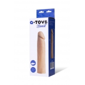 Реалистичная насадка с ярко выраженной головкой - 16,5 см. - A-toys - в Уссурийске купить с доставкой