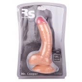 Телесный фаллоимитатор с присоской - 14,5 см. - ToyFa