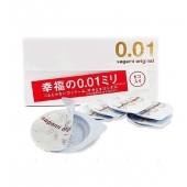 Супер тонкие презервативы Sagami Original 0.01 - 5 шт. - Sagami - купить с доставкой в Уссурийске