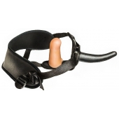 Женский страпон с вагинальной пробкой Woman Strap - 12 см. - LOVETOY (А-Полимер) - купить с доставкой в Уссурийске