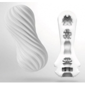 Мастурбатор FLEX Silky White с мягким рельефом - Tenga - в Уссурийске купить с доставкой