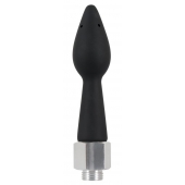 Чёрная анальная насадка для душа Anal Douche Rear Splash - Orion - купить с доставкой в Уссурийске