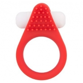 Красное эрекционное кольцо LIT-UP SILICONE STIMU RING 1 RED - Dream Toys - в Уссурийске купить с доставкой