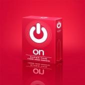 Супертонкие презервативы ON) Super Thin - 3 шт. - ON) - купить с доставкой в Уссурийске