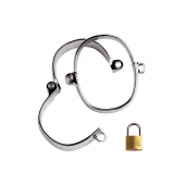 Металлические наручники на замке - ToyFa - купить с доставкой в Уссурийске