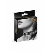 Узенький ошейник из полиуретана с кольцом - Bijoux Pour Toi - купить с доставкой в Уссурийске