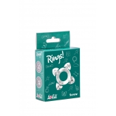 Прозрачное эрекционное кольцо Rings Screw - Lola Games - в Уссурийске купить с доставкой