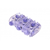 Фиолетовая насадка на пенис Rings Armour - Lola Games - в Уссурийске купить с доставкой