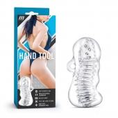 Прозрачный мастурбатор M for Men Hand Tool - Blush Novelties - в Уссурийске купить с доставкой