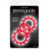Набор из 3 красных эрекционных колец Renegade Gears - NS Novelties - в Уссурийске купить с доставкой