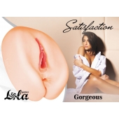 Мастурбатор с 2 тоннелями Satisfaction Gorgeous - Lola Games - в Уссурийске купить с доставкой