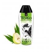 Интимный гель TOKO Pear   Exotic Green Tea с ароматом груши и зеленого чая - 165 мл. - Shunga - купить с доставкой в Уссурийске
