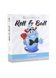 стимулирующий презерватив-насадка Roll   Ball Classic - Sitabella - купить с доставкой в Уссурийске