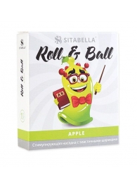 Стимулирующий презерватив-насадка Roll   Ball Apple - Sitabella - купить с доставкой в Уссурийске