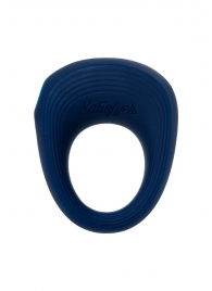 Синее эрекционное кольцо на пенис Satisfyer Ring 2 - Satisfyer - в Уссурийске купить с доставкой