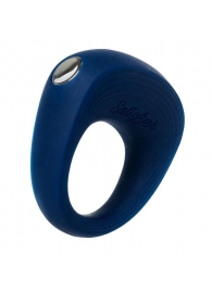 Синее эрекционное кольцо на пенис Satisfyer Ring 2 - Satisfyer - в Уссурийске купить с доставкой