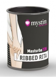 Компактный мастурбатор MasturbaTIN Ribbed Rita - MyStim - в Уссурийске купить с доставкой