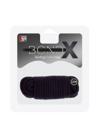 Черная веревка для связывания BONDX LOVE ROPE - 10 м. - Dream Toys - купить с доставкой в Уссурийске