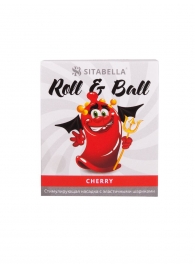 Стимулирующий презерватив-насадка Roll   Ball Cherry - Sitabella - купить с доставкой в Уссурийске