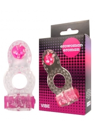 Прозрачное эрекционное кольцо Erowoman-Eroman - Erowoman-Eroman - в Уссурийске купить с доставкой