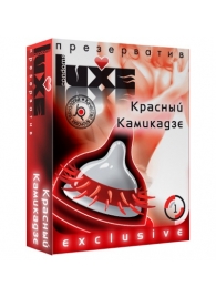 Презерватив LUXE  Exclusive   Красный Камикадзе  - 1 шт. - Luxe - купить с доставкой в Уссурийске