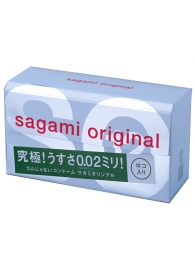 Ультратонкие презервативы Sagami Original - 12 шт. - Sagami - купить с доставкой в Уссурийске