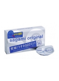 Ультратонкие презервативы Sagami Original QUICK - 6 шт. - Sagami - купить с доставкой в Уссурийске