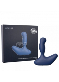Синий вибромассажер простаты NEXUS REVO 2.0 с вращающейся головкой - Nexus Range - в Уссурийске купить с доставкой