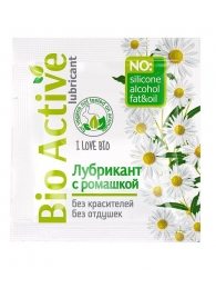 Пробник лубриканта на водной основе Bio Active - 3 гр. - Биоритм - купить с доставкой в Уссурийске