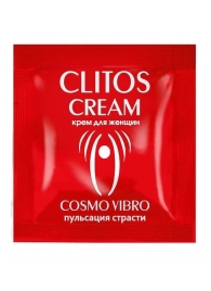 Пробник возбуждающего крема для женщин Clitos Cream - 1,5 гр. - Биоритм - купить с доставкой в Уссурийске