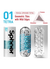 Мастурбатор SPINNER Tetra - Tenga - в Уссурийске купить с доставкой